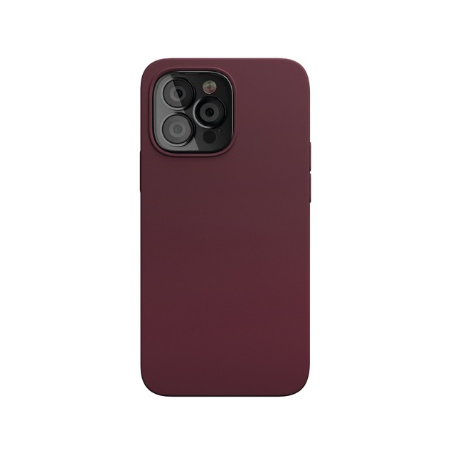 Чехол-накладка VLP Silicone Case with MagSafe для смартфона Apple iPhone 13 Pro (Цвет: Marsala)