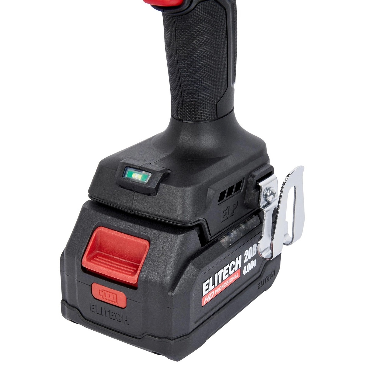 Дрель-шуруповерт Elitech CD 20SL2, черный