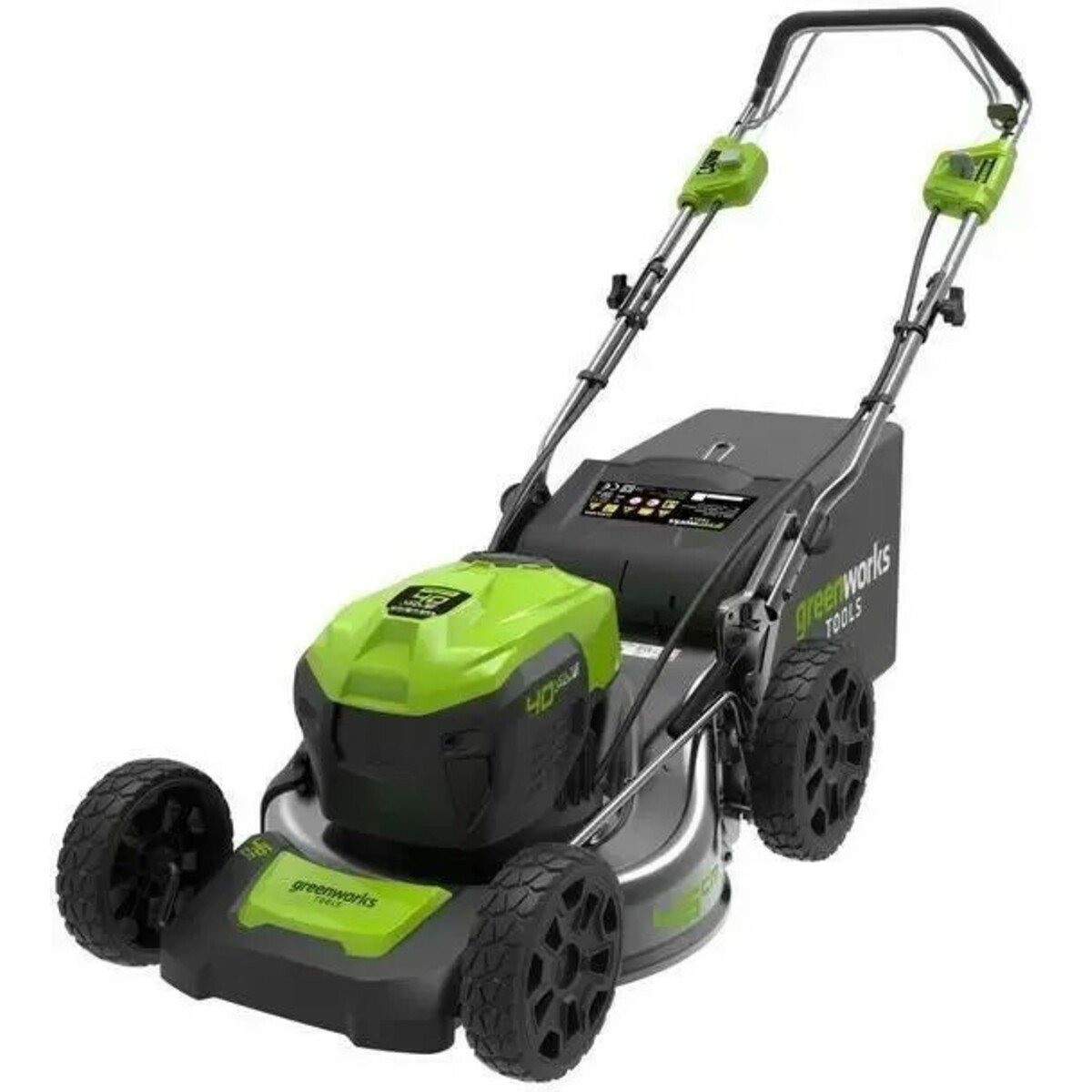 Газонокосилка роторная Greenworks GD40LM46SP (Цвет: Green)
