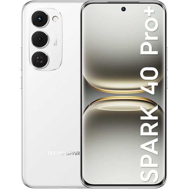 Смартфон Tecno Spark 40 Pro+ 8 / 256Gb, белый 