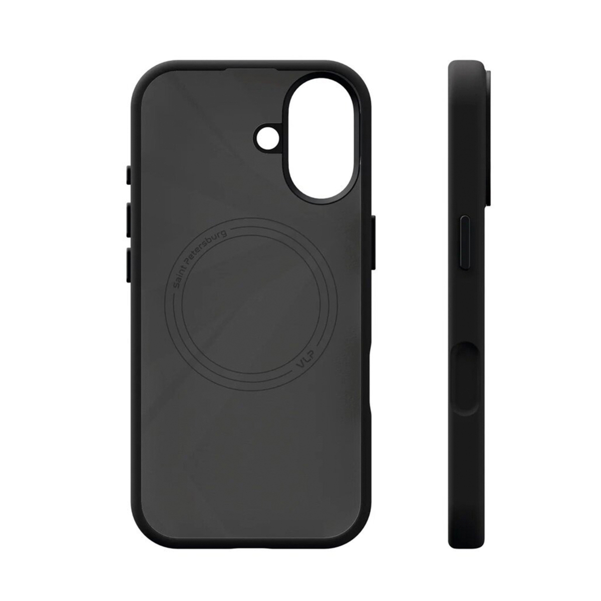 Чехол-накладка VLP Aster Pro Case with MagSafe для смартфона Apple iPhone 17 (Цвет: Black)