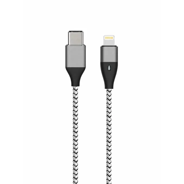 Кабель Devia Bubble Fish Series PD Cable 3A Type-C to Lightning 1м, черный