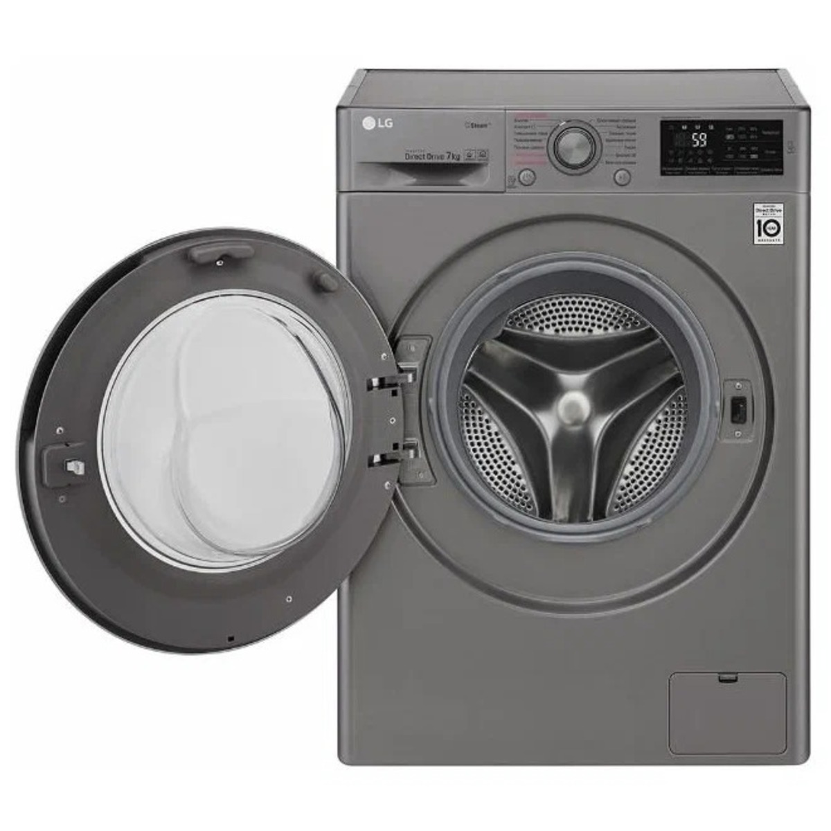 Стиральная машина LG F2J6HSDS (Цвет: Grey)