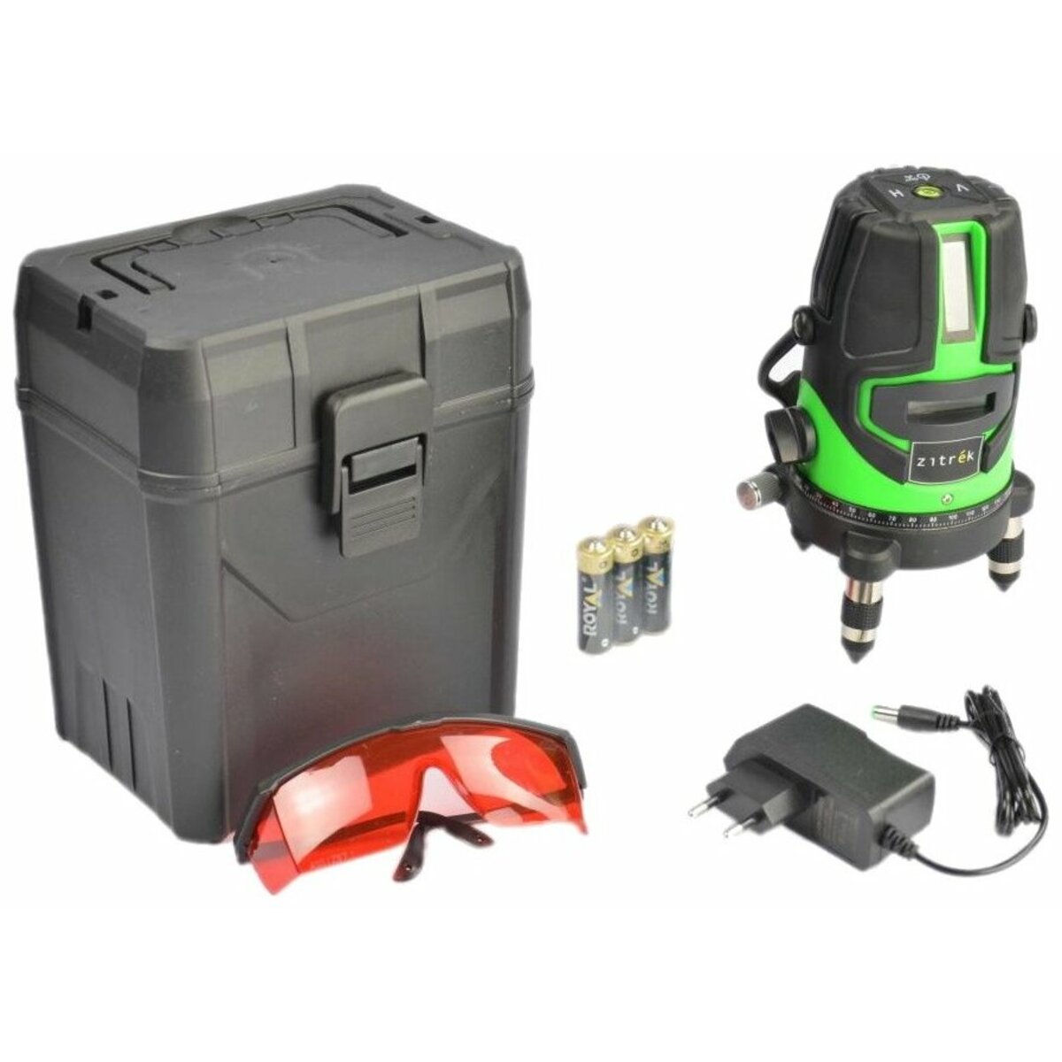 Лазерный уровень Zitrek LL1V1H (Цвет: Black / Green)