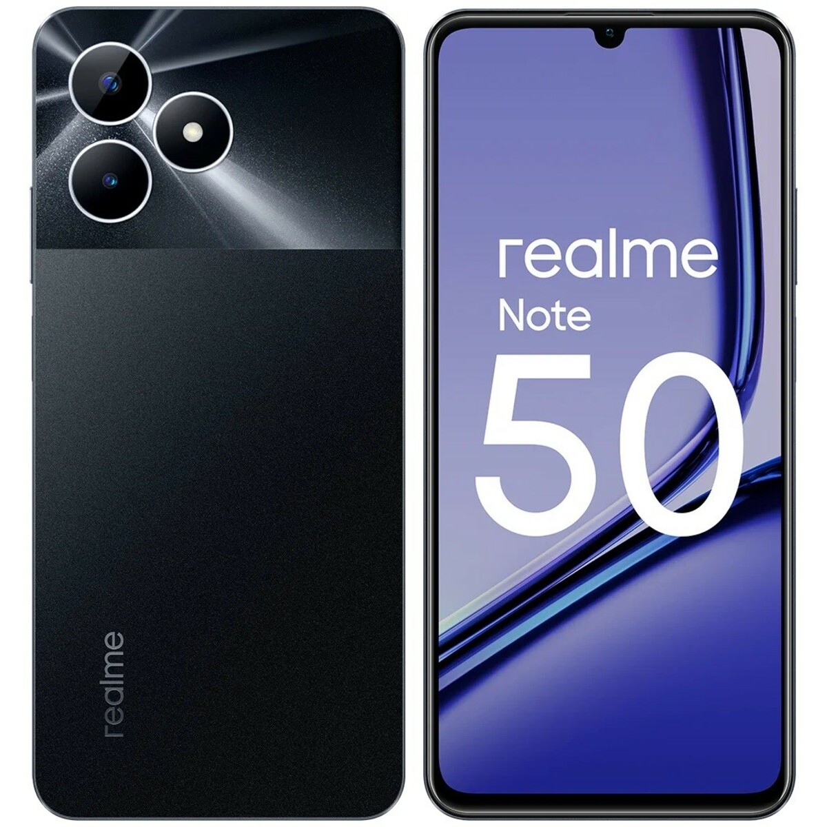 Смартфон realme Note 50 3 / 64Gb, черный