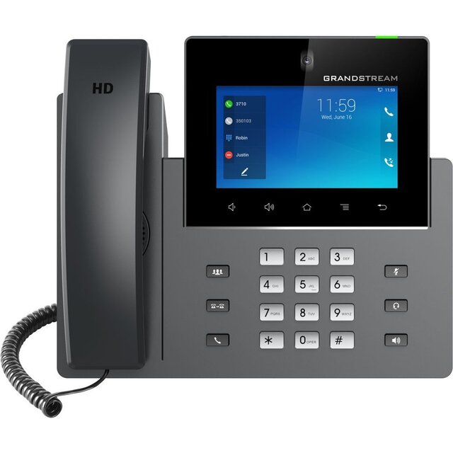 Телефон IP Grandstream GXV-3450, черный