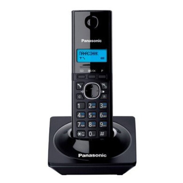 Радиотелефон Dect Panasonic KX-TG1711RUB, черный