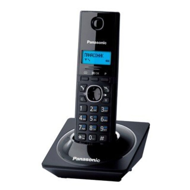 Радиотелефон Dect Panasonic KX-TG1711RUB, черный