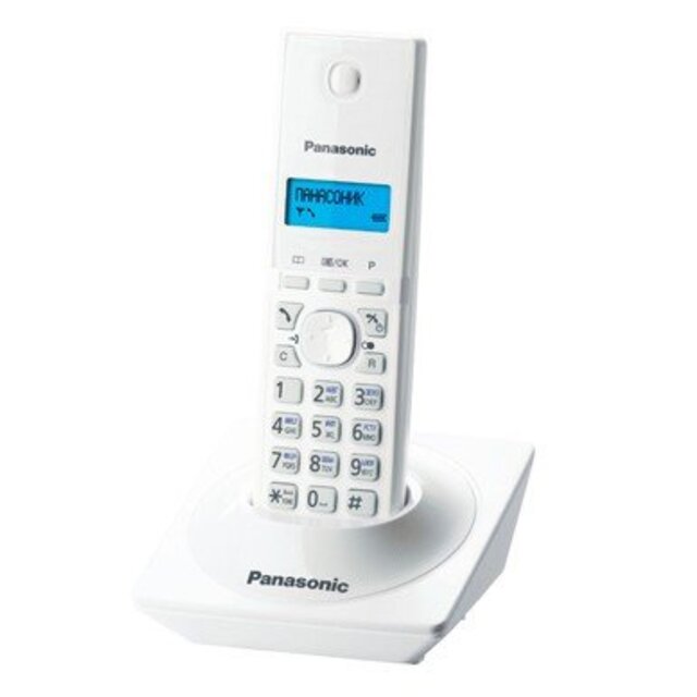 Радиотелефон Dect Panasonic KX-TG1711RUW, белый