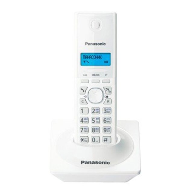 Радиотелефон Dect Panasonic KX-TG1711RUW, белый