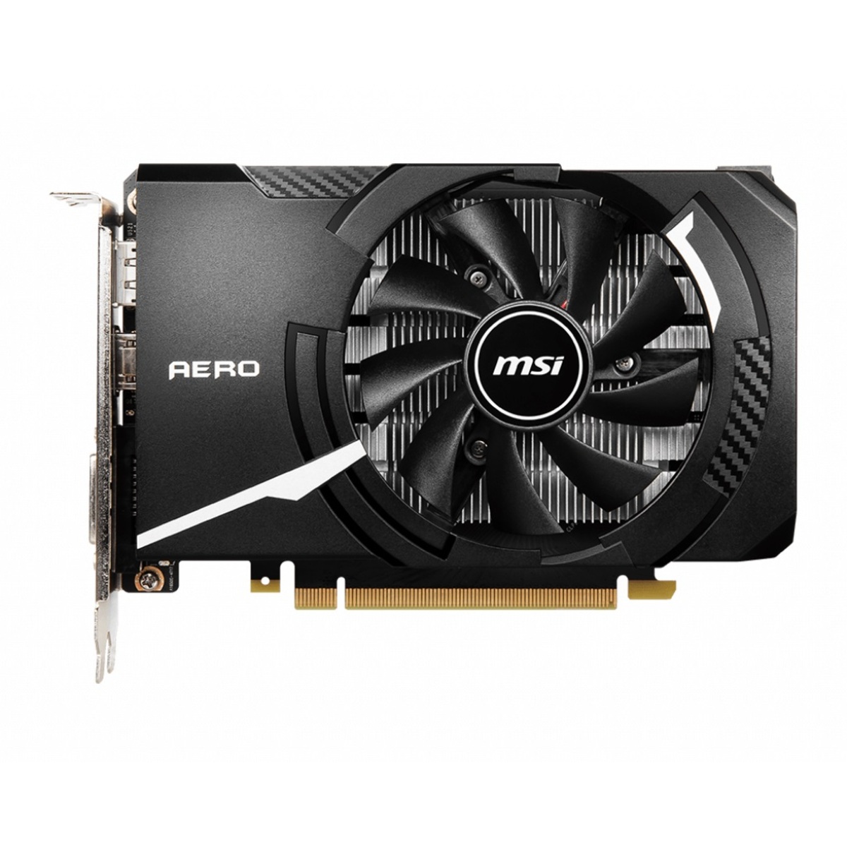 Видеокарта MSI PCI-E GTX 1650 D6 AERO ITX V1 NVIDIA GeForce GTX 1650 4096Mb 128 GDDR6 1485 / 12000 DVIx1 / HDMIx1 / DPx1 / HDCP Ret