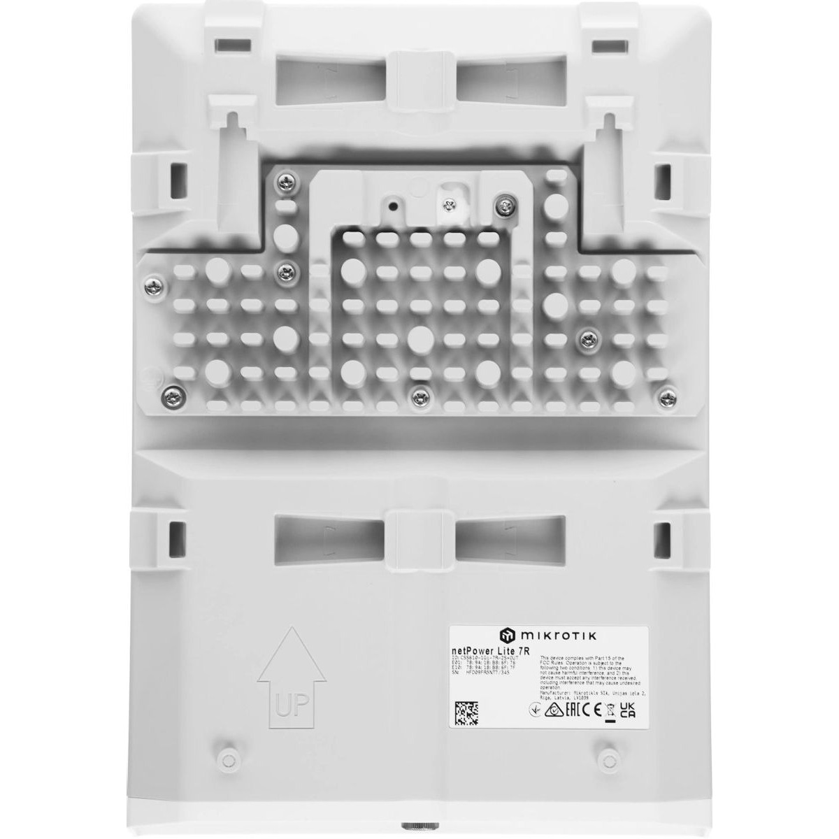 Коммутатор MikroTik netPower Lite 7R CSS610-1GI-7R-2S+OUT