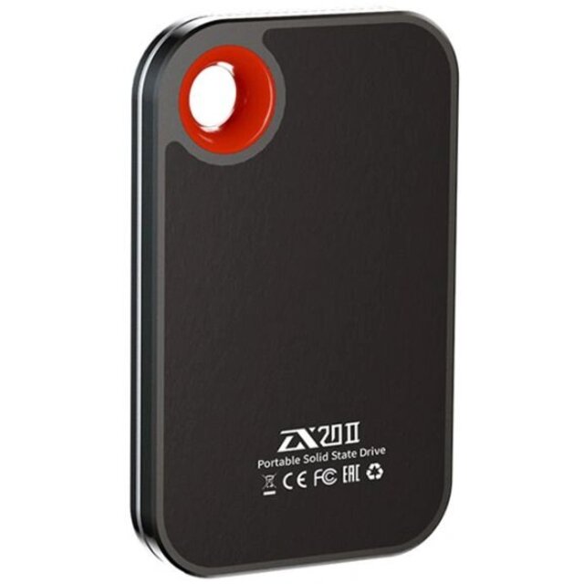 Накопитель SSD Netac USB-C 1000GB NT01ZX20II-1T0-32BK Накопитель SSD Netac USB-C 1000GB NT01ZX20II-1T0-32BK