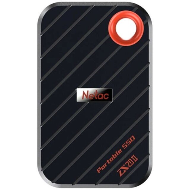 Накопитель SSD Netac USB-C 1000GB NT01ZX20II-1T0-32BK Накопитель SSD Netac USB-C 1000GB NT01ZX20II-1T0-32BK