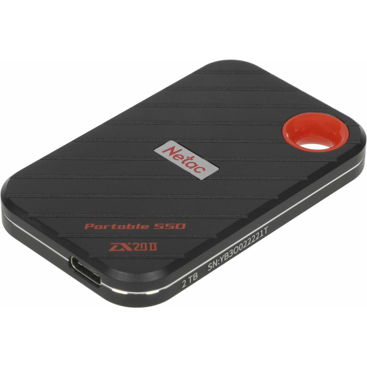 Накопитель SSD Netac USB-C 2000GB NT01ZX20II-2T0-32BK