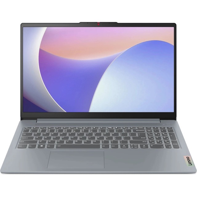 Ноутбук Lenovo IdeaPad Slim 3 15IRH8 Core i7 13620H 16Gb SSD512Gb Intel UHD Graphics 15.6 IPS FHD (1920x1080) noOS grey WiFi BT Cam (83EM003TPS)