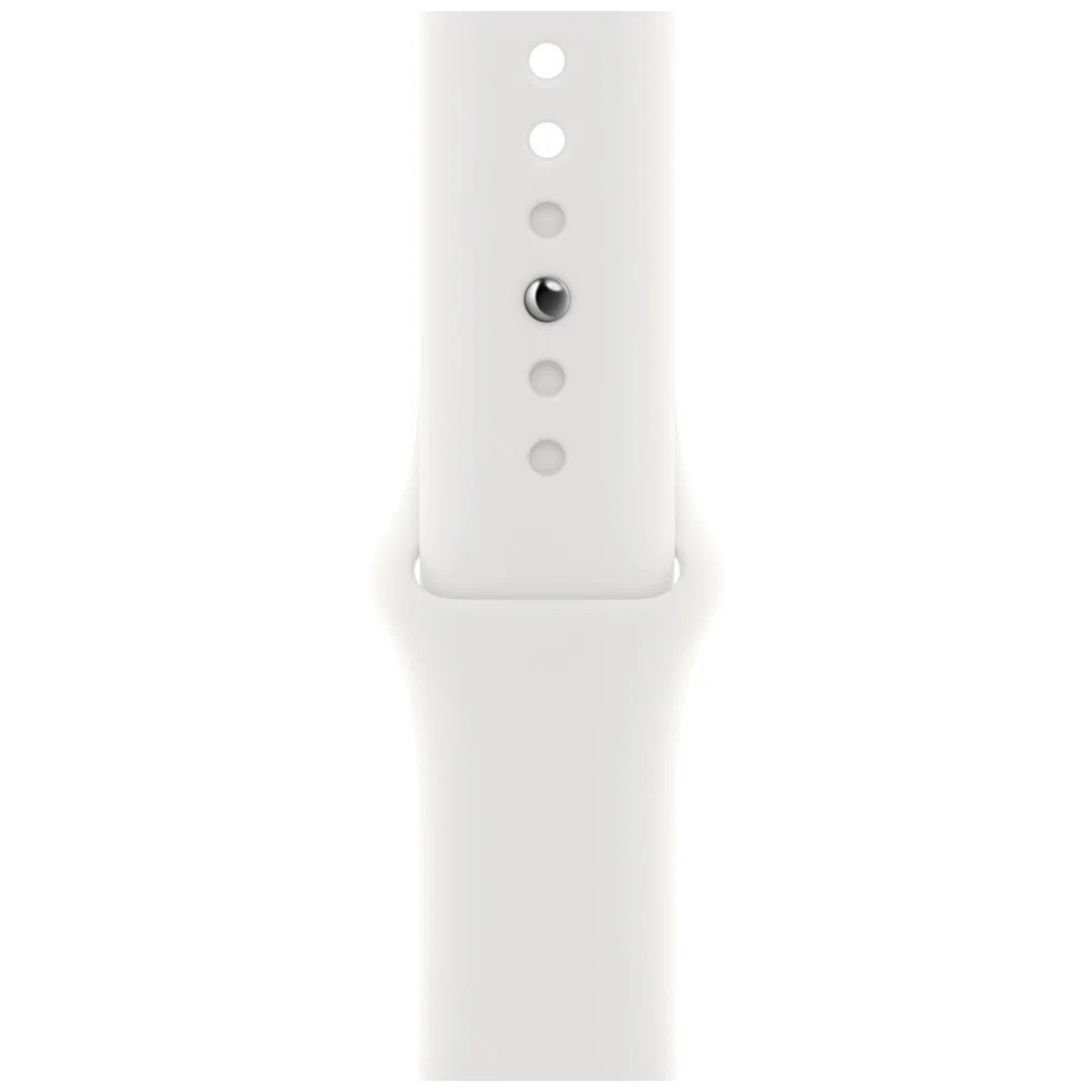 Умные часы Apple Watch Series 8 45mm Aluminum Case with Sport Band S/M (Цвет: Silver/White)