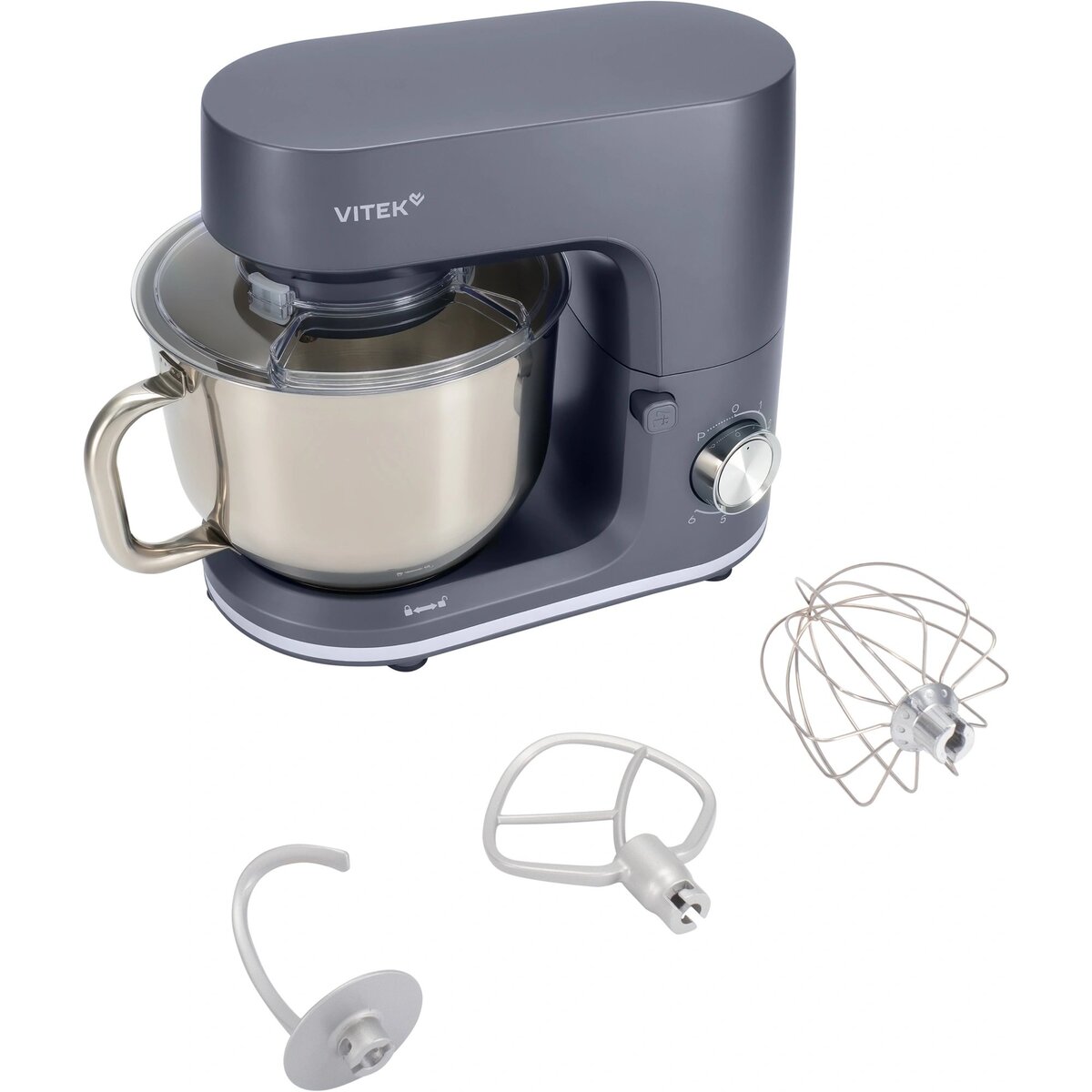 Миксер планетарный Vitek Элегия VT-PM0660 (Цвет: Gray)