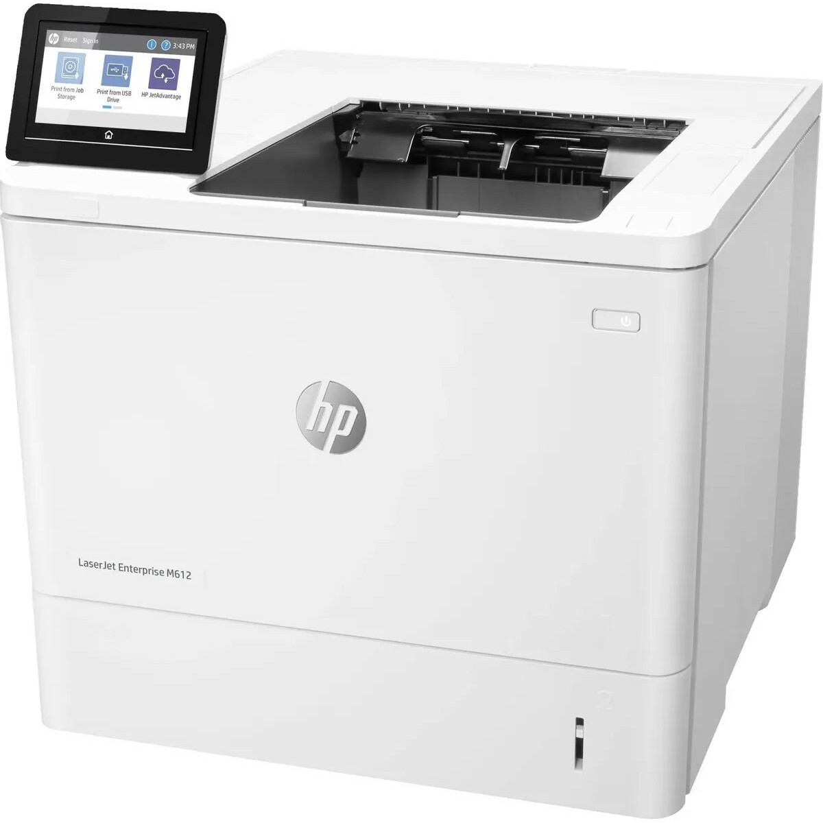 Принтер лазерный HP LaserJet Enterprise M612dn, белый