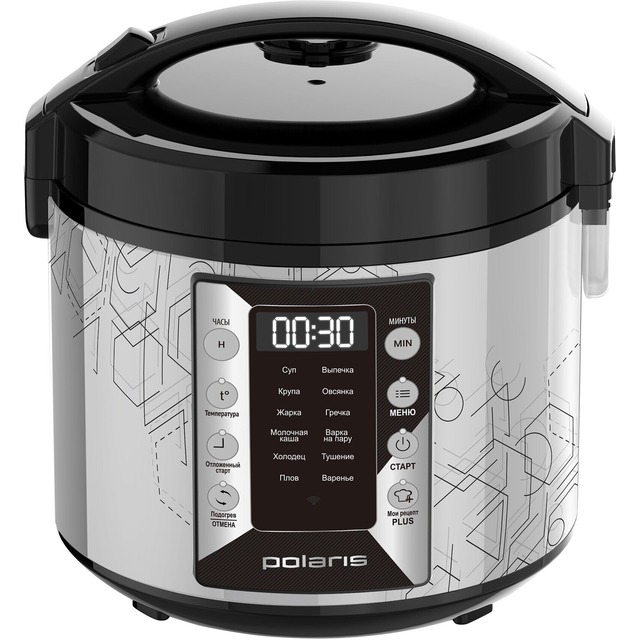 Мультиварка Polaris PMC 0524 WiFi IQ Home (Цвет: Silver / Black)
