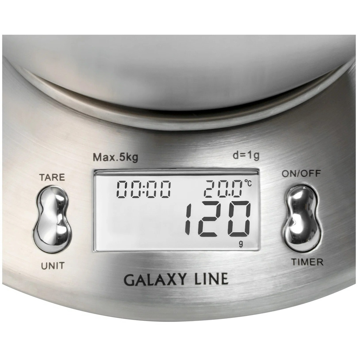 Весы кухонные электронные Galaxy Line GL2815 (Цвет: Silver)