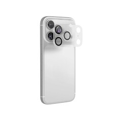 Стекло защитное VLP Lens Protector для камеры iPhone 17 Pro, чёрный