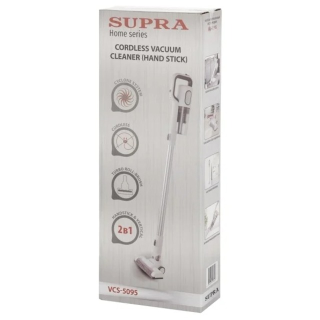 Пылесос вертикальный Supra VCS-5095 (Цвет: White)