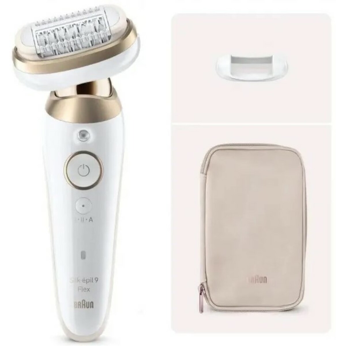 Эпилятор Braun SES9-011 (Цвет: White / Gold)