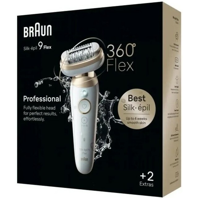 Эпилятор Braun SES9-011 (Цвет: White/Gold)