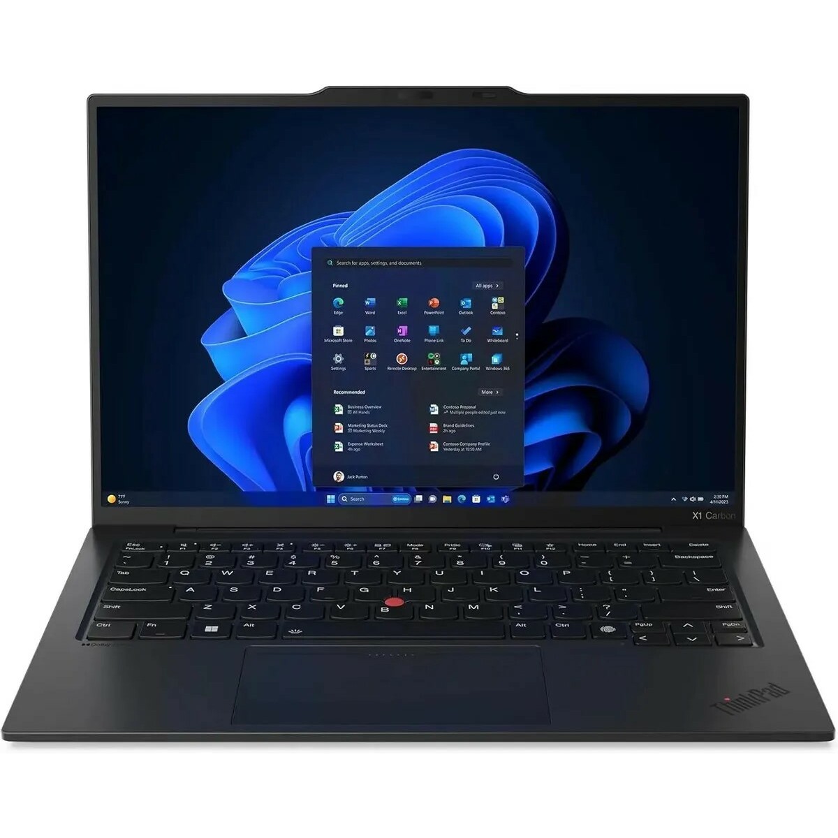 Ноутбук Lenovo ThinkPad X1 Carbon G12 (Core Ultra 7 155U 1.7Ghz / 32Gb LPDDR5x / SSD512Gb / Intel Graphics / 14