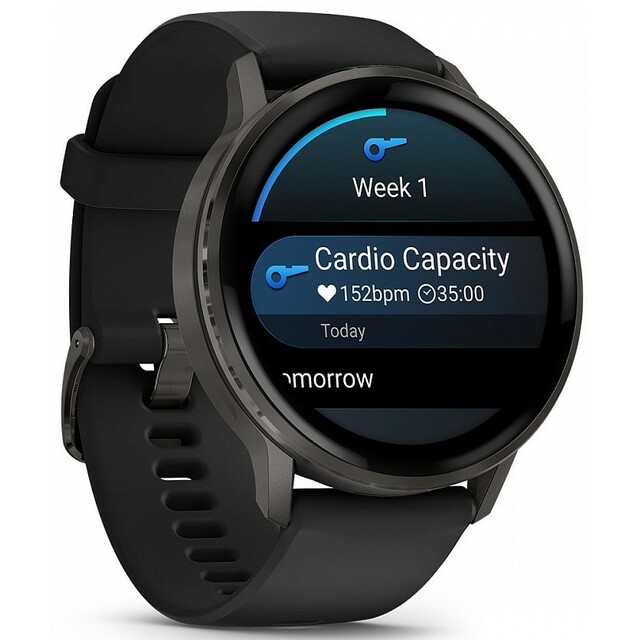Умные часы Garmin Venu 4 45mm (Цвет: Gray/Black)