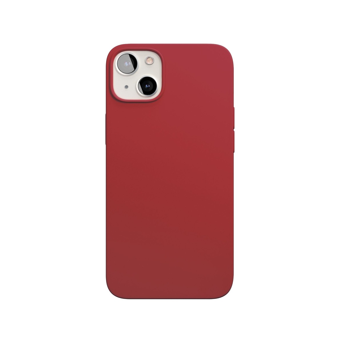 Чехол-накладка VLP Silicone Case with MagSafe для смартфона Apple iPhone 13 (Цвет: Red)