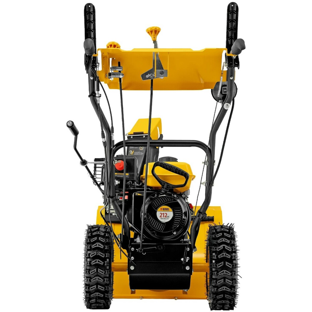 Снегоуборщик бензиновый Denzel SWB-600 (Цвет: Yellow / Black)