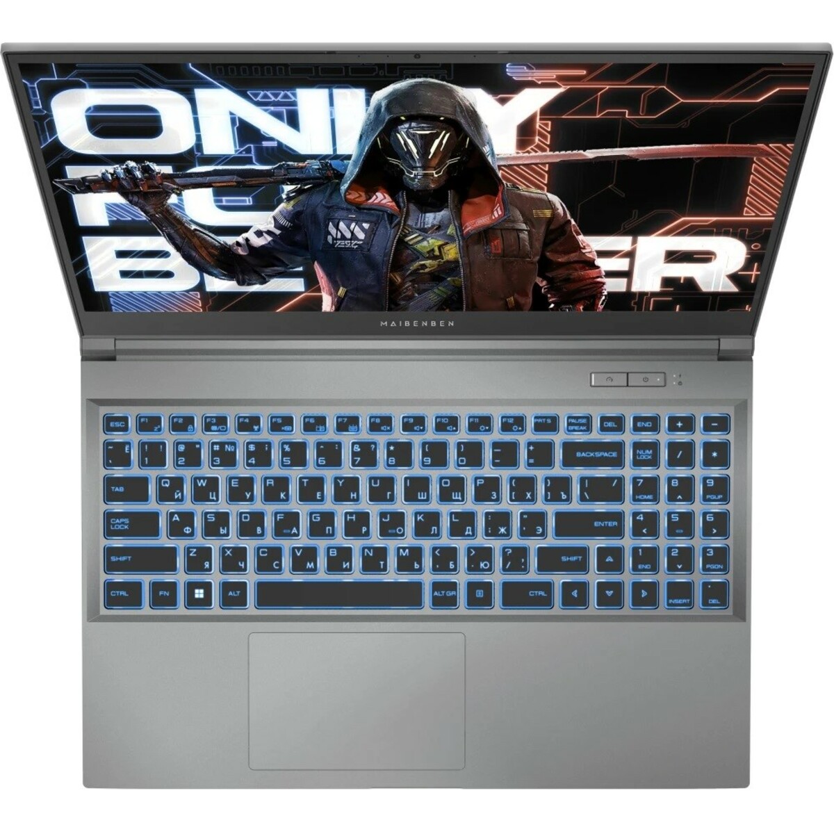 Ноутбук Maibenben X-Treme Typhoon X15A-R77435 (AMD Ryzen 7 7435H 3.1Ghz/16Gb DDR5/SSD512Gb/NVIDIA GeForce RTX 3050 4Gb/15.6