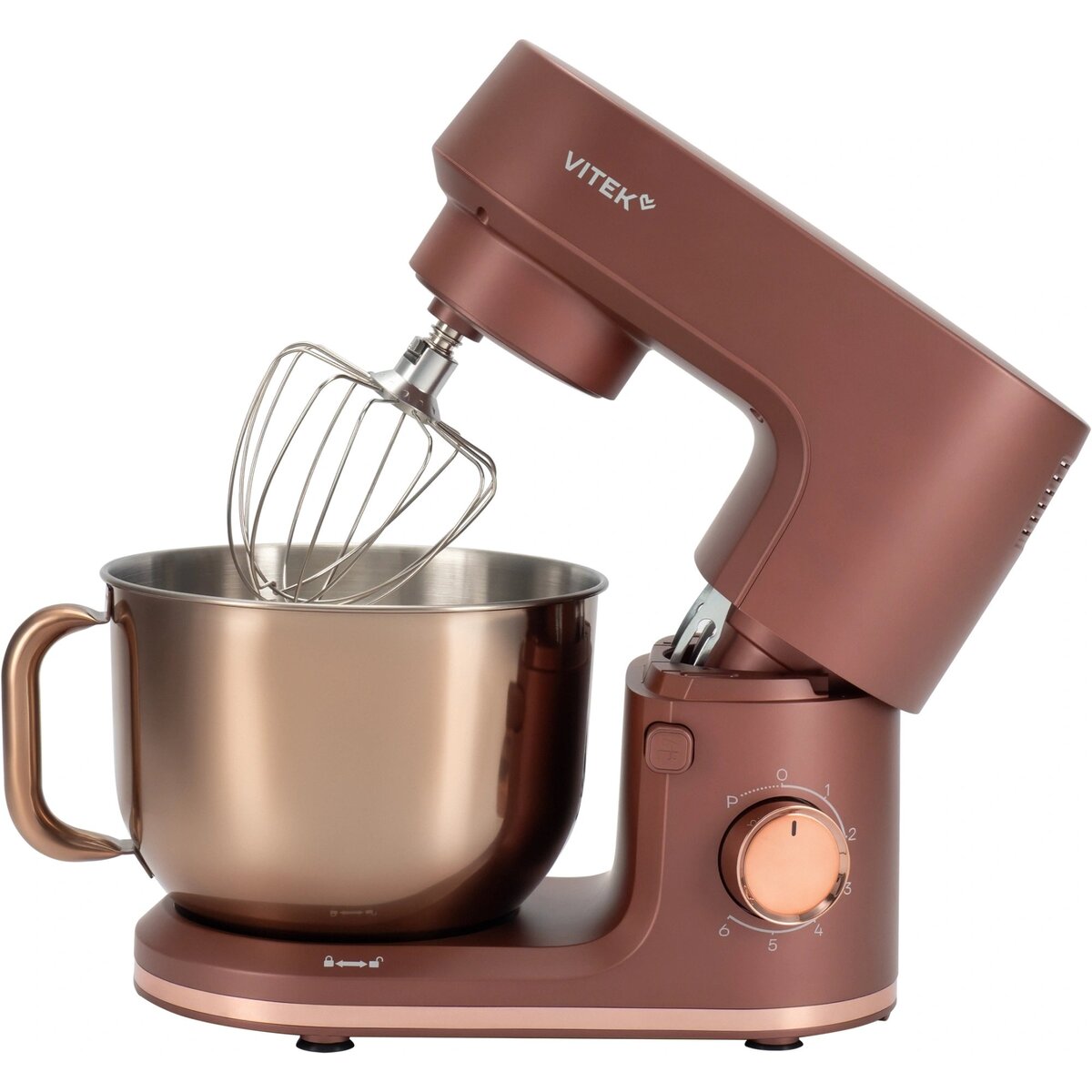 Миксер планетарный Vitek Элегия VT-PM0661 (Цвет: Coffee)
