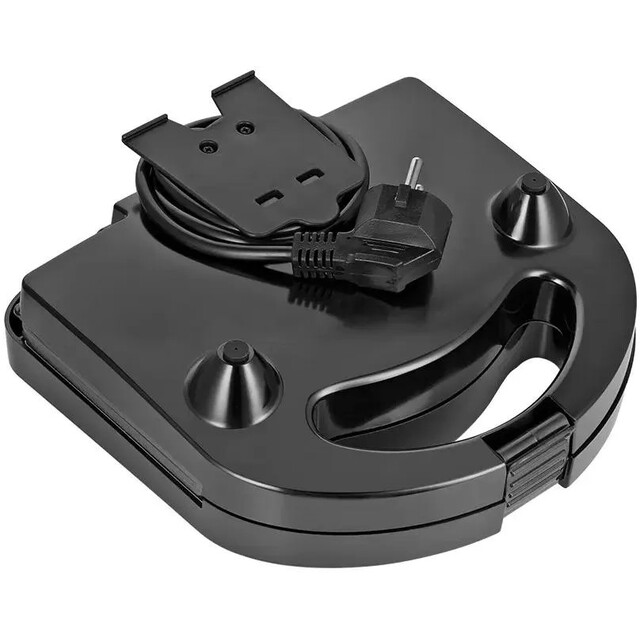 Вафельница Kitfort КТ-3608 (Цвет: Black / Silver) Вафельница Kitfort КТ-3608 (Цвет: Black / Silver)