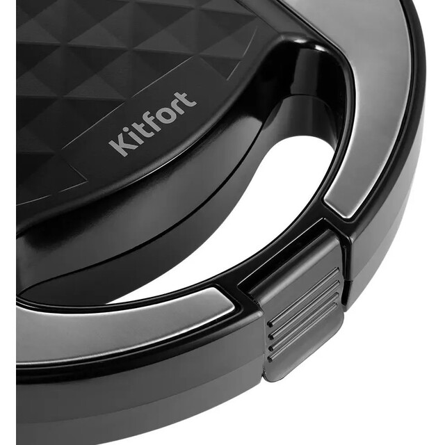 Вафельница Kitfort КТ-3608 (Цвет: Black / Silver) Вафельница Kitfort КТ-3608 (Цвет: Black / Silver)