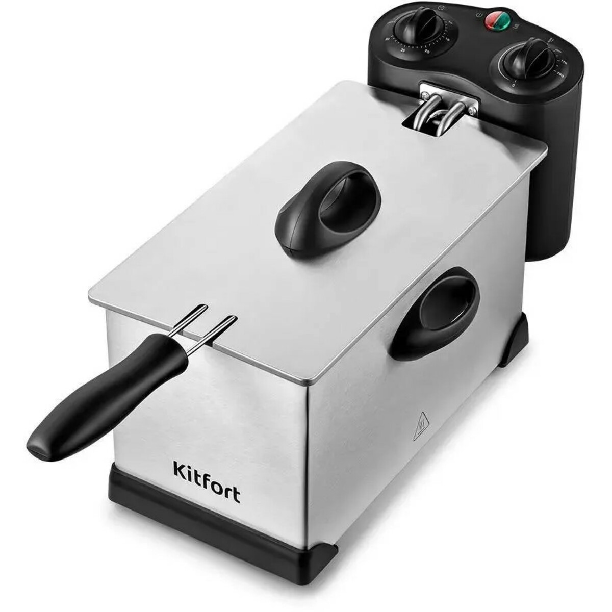 Фритюрница Kitfort КТ-4052 (Цвет: Silver/Black)