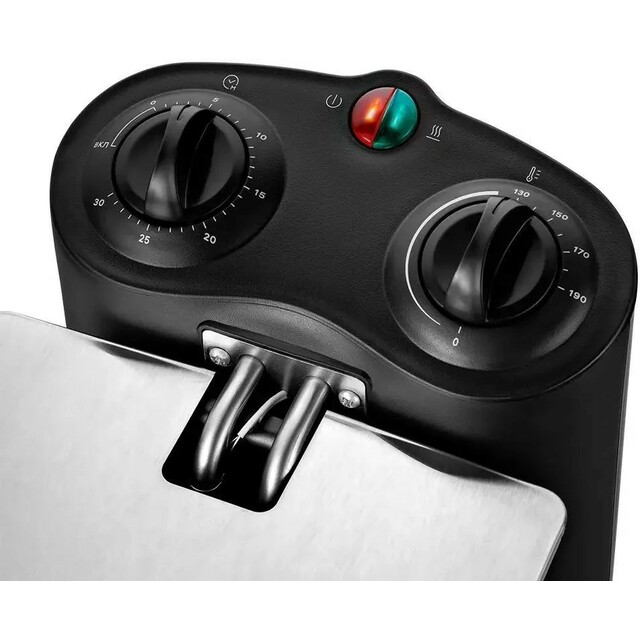 Фритюрница Kitfort КТ-4052 (Цвет: Silver / Black)