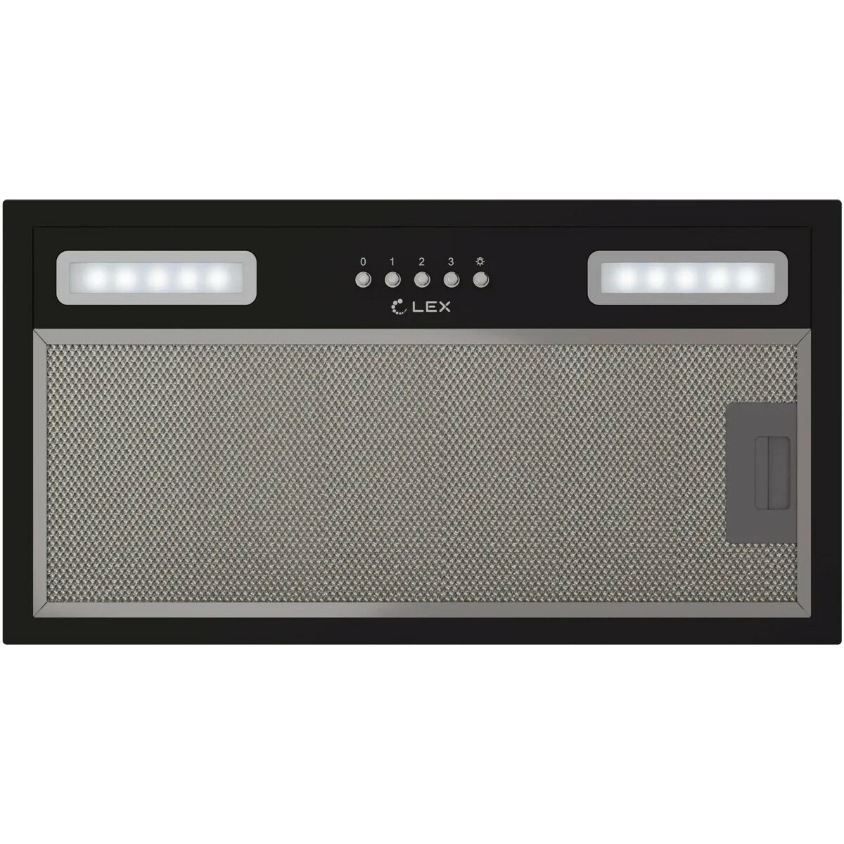 Вытяжка встраиваемая Lex Hyper 600 BL, черный 