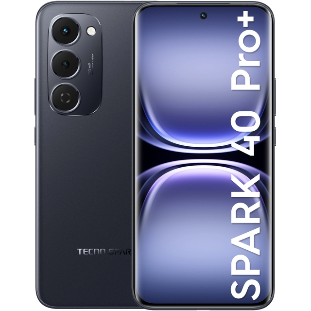 Смартфон Tecno Spark 40 Pro+ 8 / 256Gb, черный 
