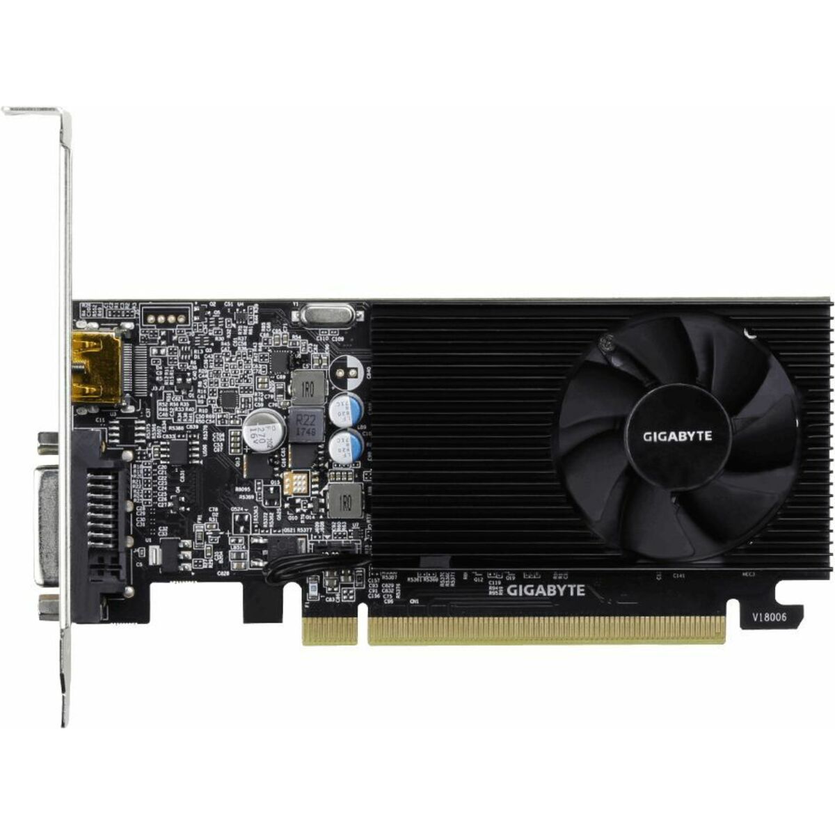 Видеокарта GIGABYTE GeForce GT 1030 Low Profile D4 2G (GV-N1030D4-2GL)