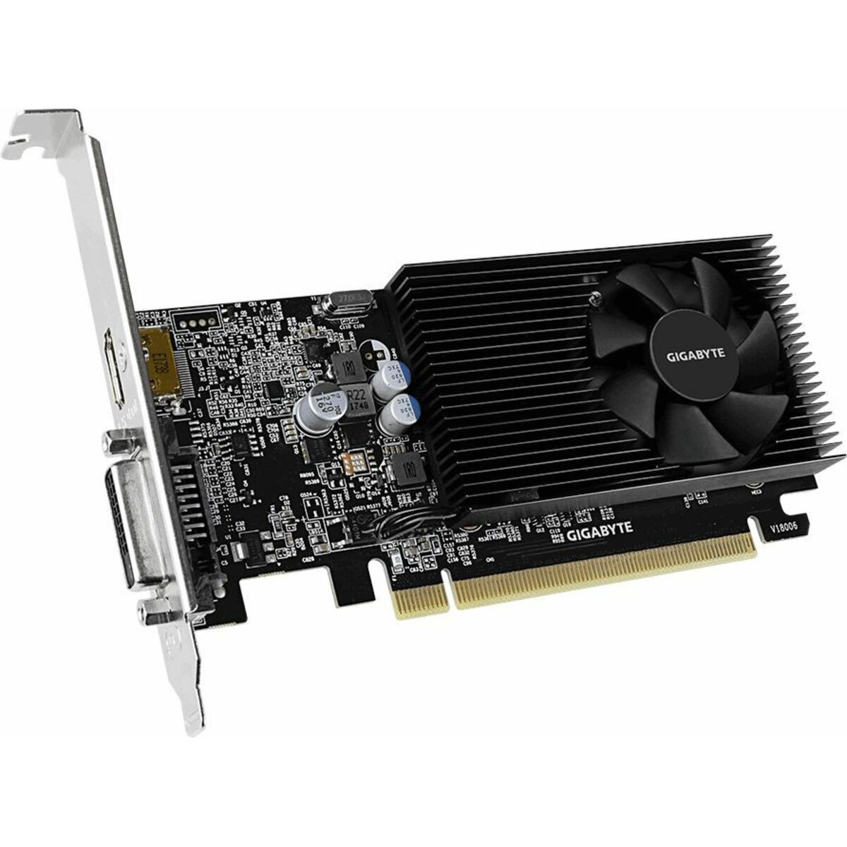 Видеокарта GIGABYTE GeForce GT 1030 Low Profile D4 2G (GV-N1030D4-2GL)