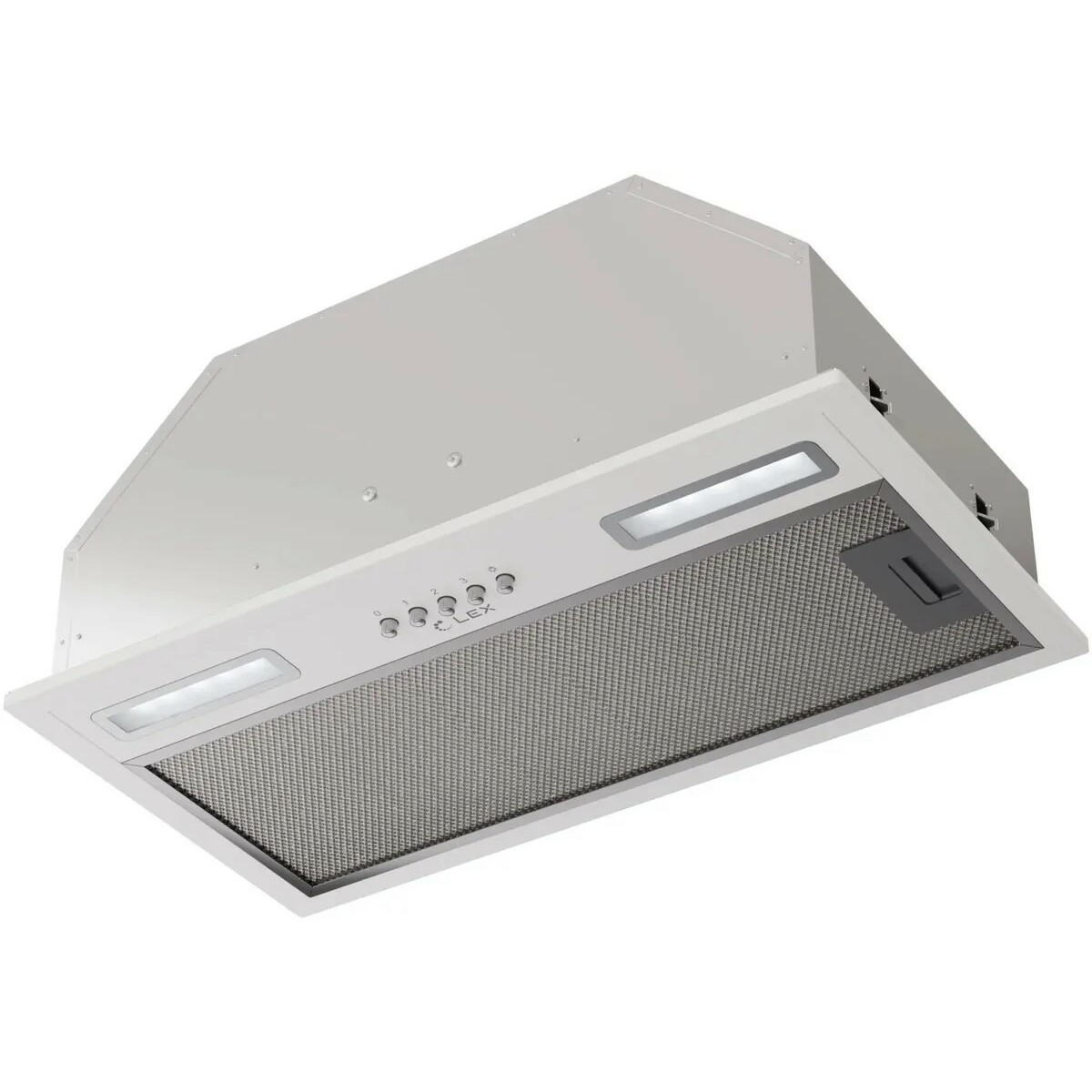 Вытяжка встраиваемая Lex Hyper 600 Inverter WH, белый 