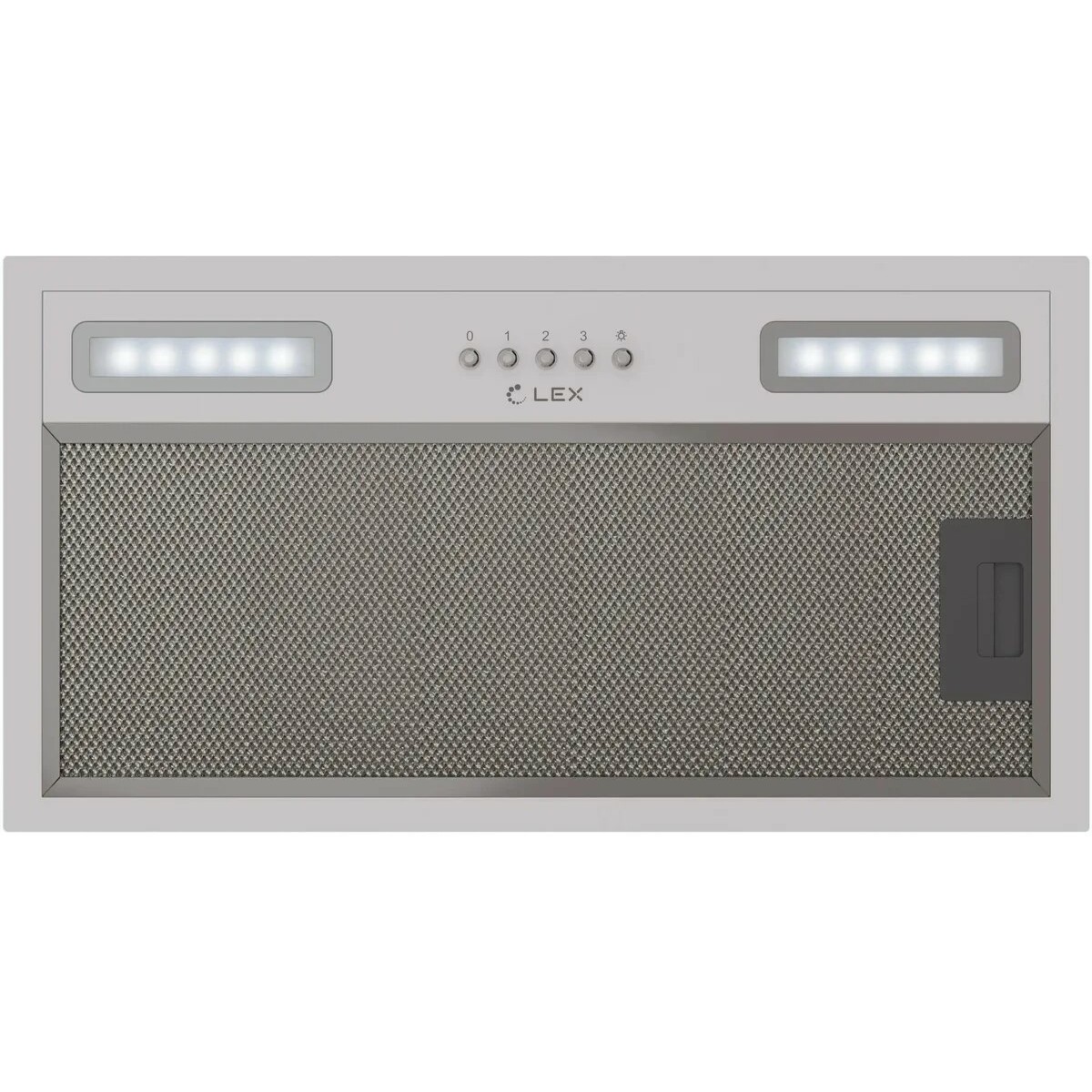 Вытяжка встраиваемая Lex Hyper 600 Inverter WH, белый 