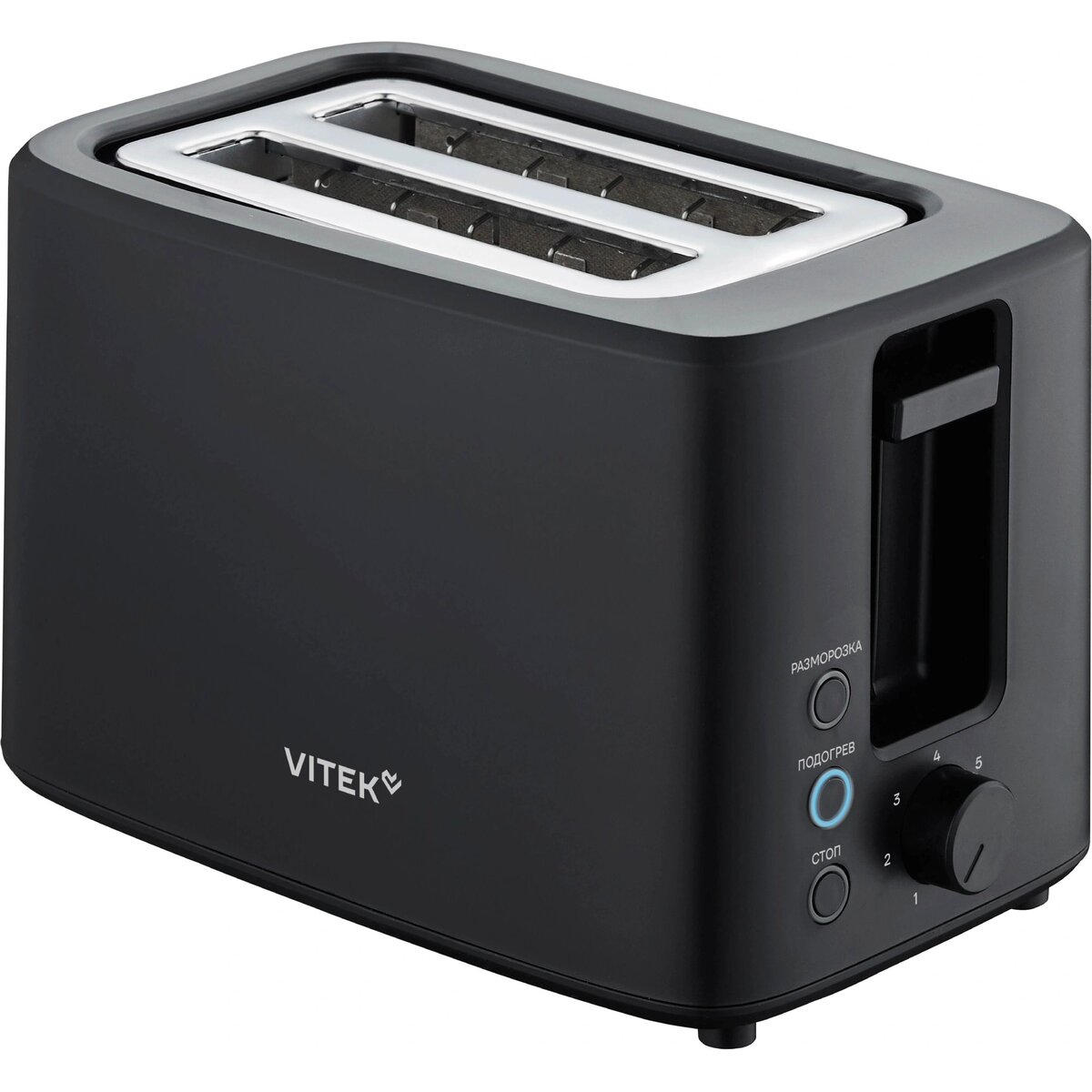 Тостер Vitek Gracia VT-T1000, черный