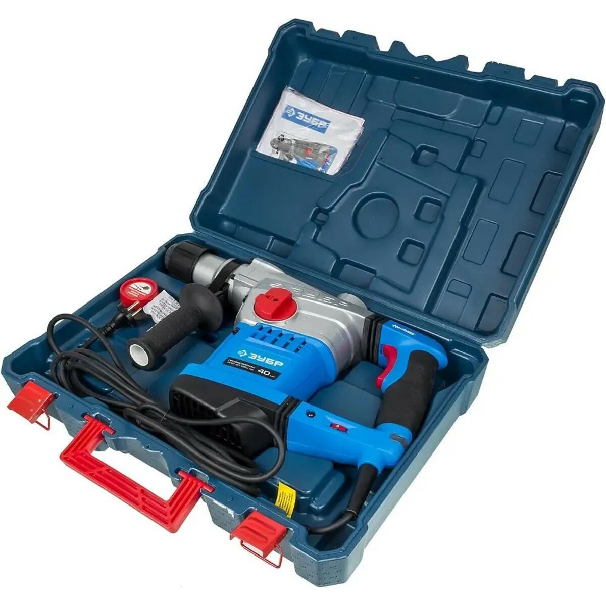 Перфоратор Зубр ЗПМ-40-1250 ЭВК (Цвет: Blue)