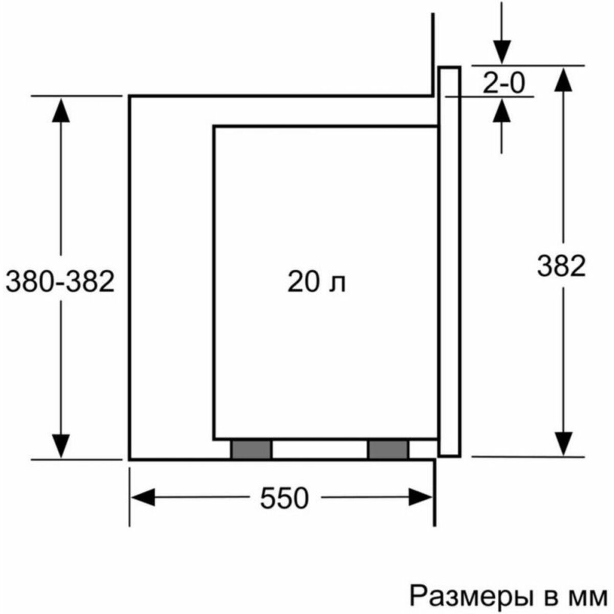 Микроволновая печь Bosch Serie 4 BFL520MS0 (Цвет: Inox)