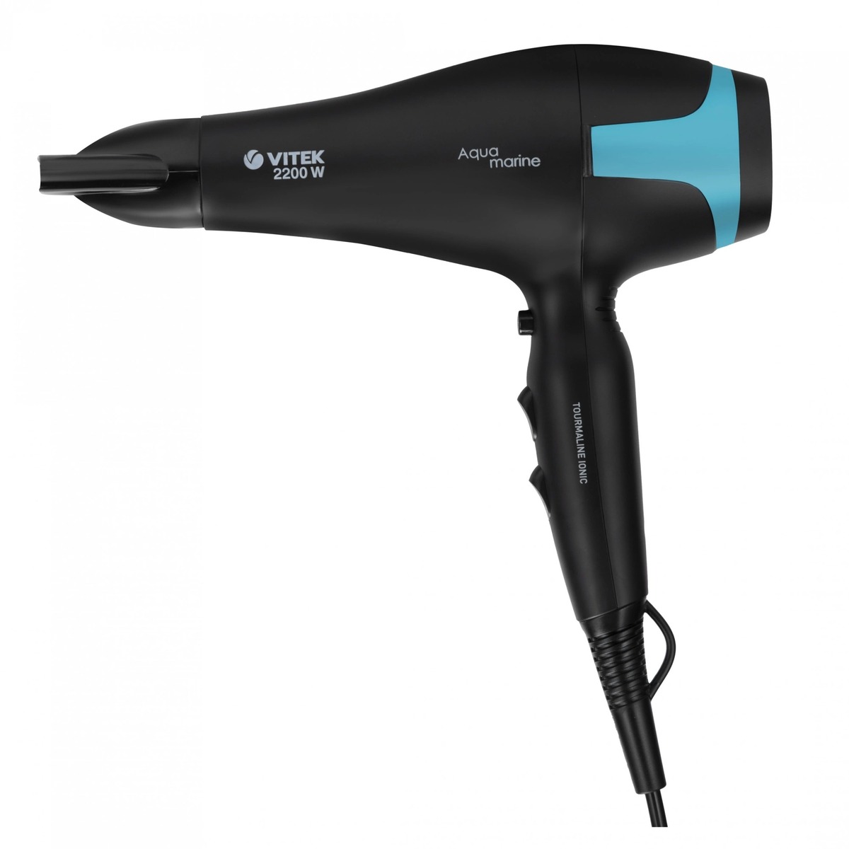 Фен Vitek Aquamarine VT-8215, черный