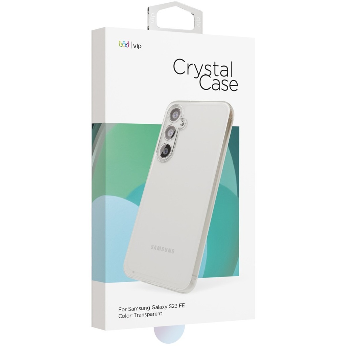 Чехол-накладка VLP Crystal Сase для смартфона Samsung Galaxy S23 FE  (Цвет: Clear)